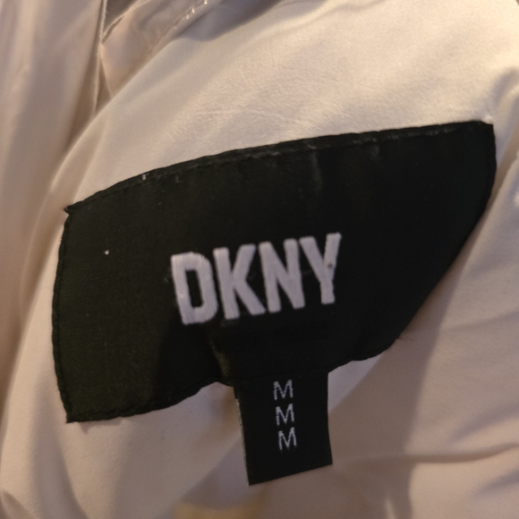 DKNY Cream Puffer Jacket - Picture 4 of 4